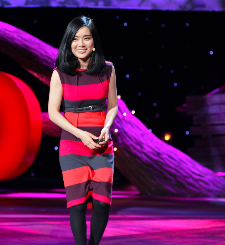 Lee Hyeon-seo bei ihrem TEDx Talk 2013

